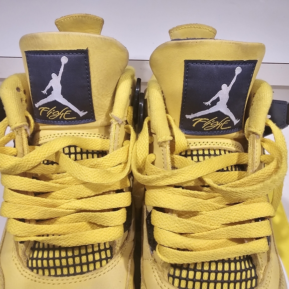 Kids Yellow Jordan Sneakers
